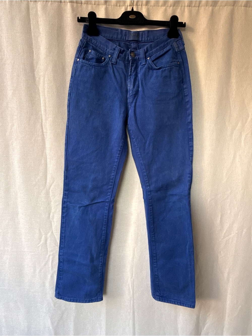 Versace Blue Straight-Leg Jeans